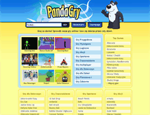 Tablet Screenshot of dla-dziewczyn.panda-jogos.com
